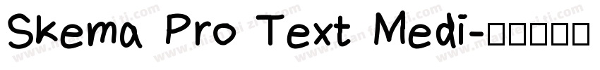 Skema Pro Text Medi字体转换